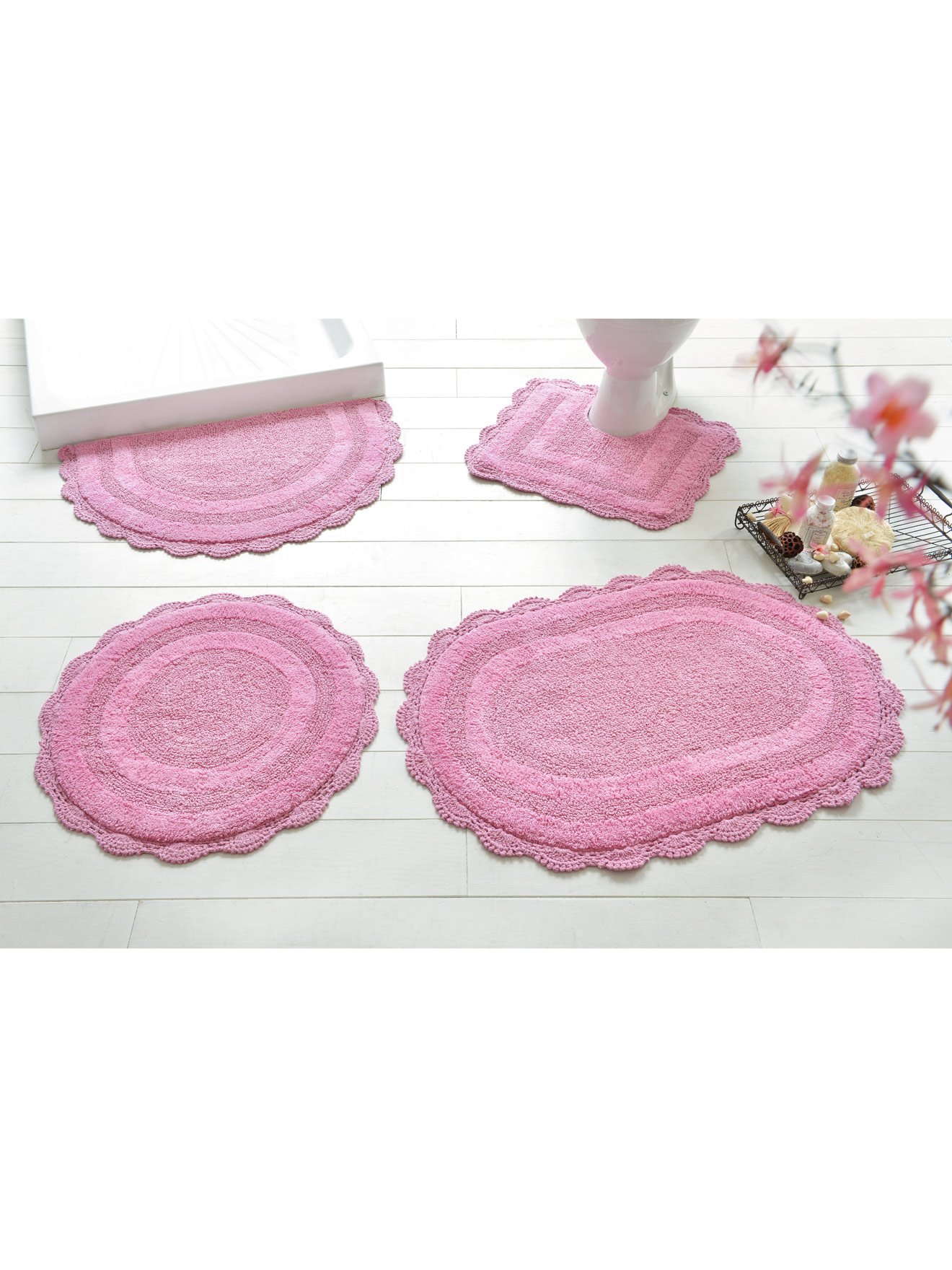Tapis de bain Crochet