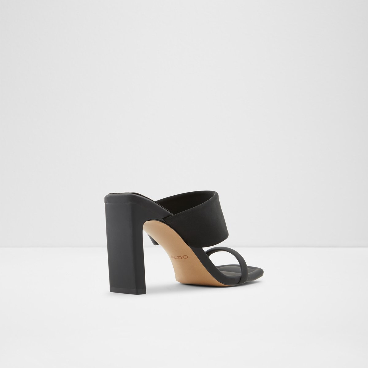 Meatha Black Women Mule Shoes