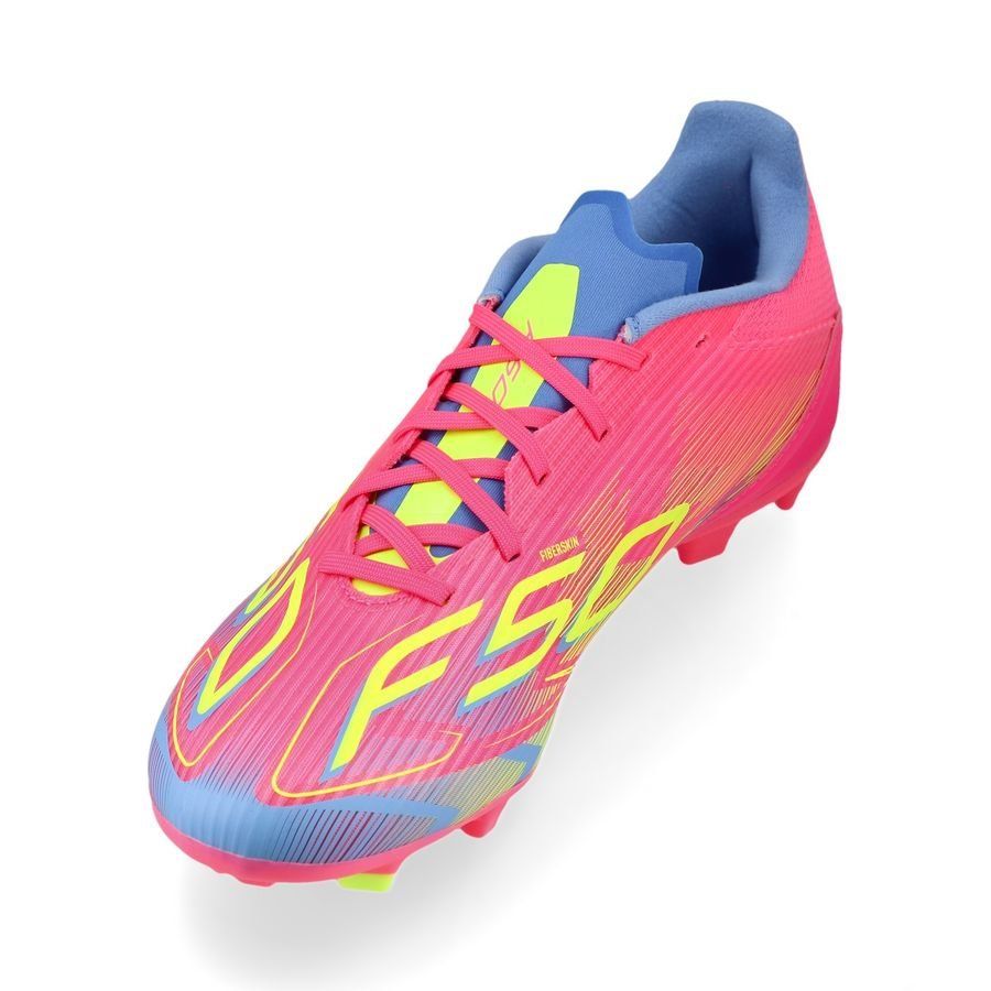 adidas F50 League FG/AG Mystic Victory - Lucid Pink/Lucid Lemon/Blue Fusion