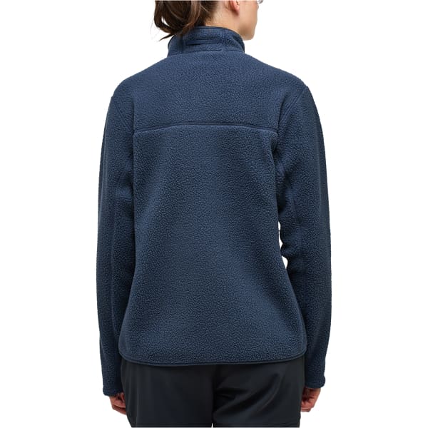 Veste polaire HAGLÖFS HAGLOFS MOSSA PILE JACKET WOMEN TRUE BLUE