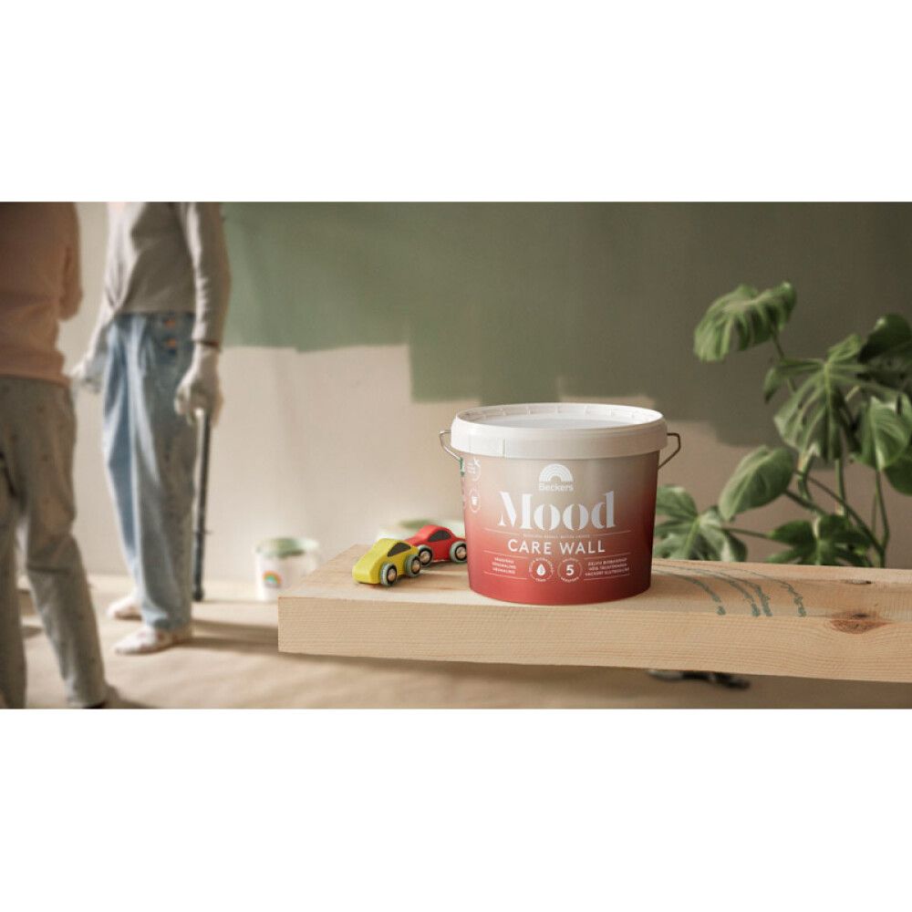 VEGGMALING BECKERS MOOD CARE WALL HELMATT HVIT 2,7L