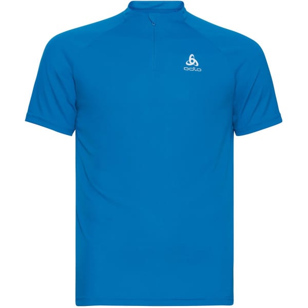 T-shirt trail ODLO ODLO ESSENTIAL TRAIL S/S 1/2 ZIP INDIGO BUNTING 22 INDIGO BUNTING