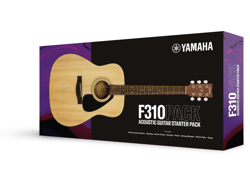 Yamaha Westerngitarre F310P – Natur Akustikgitarrenset
