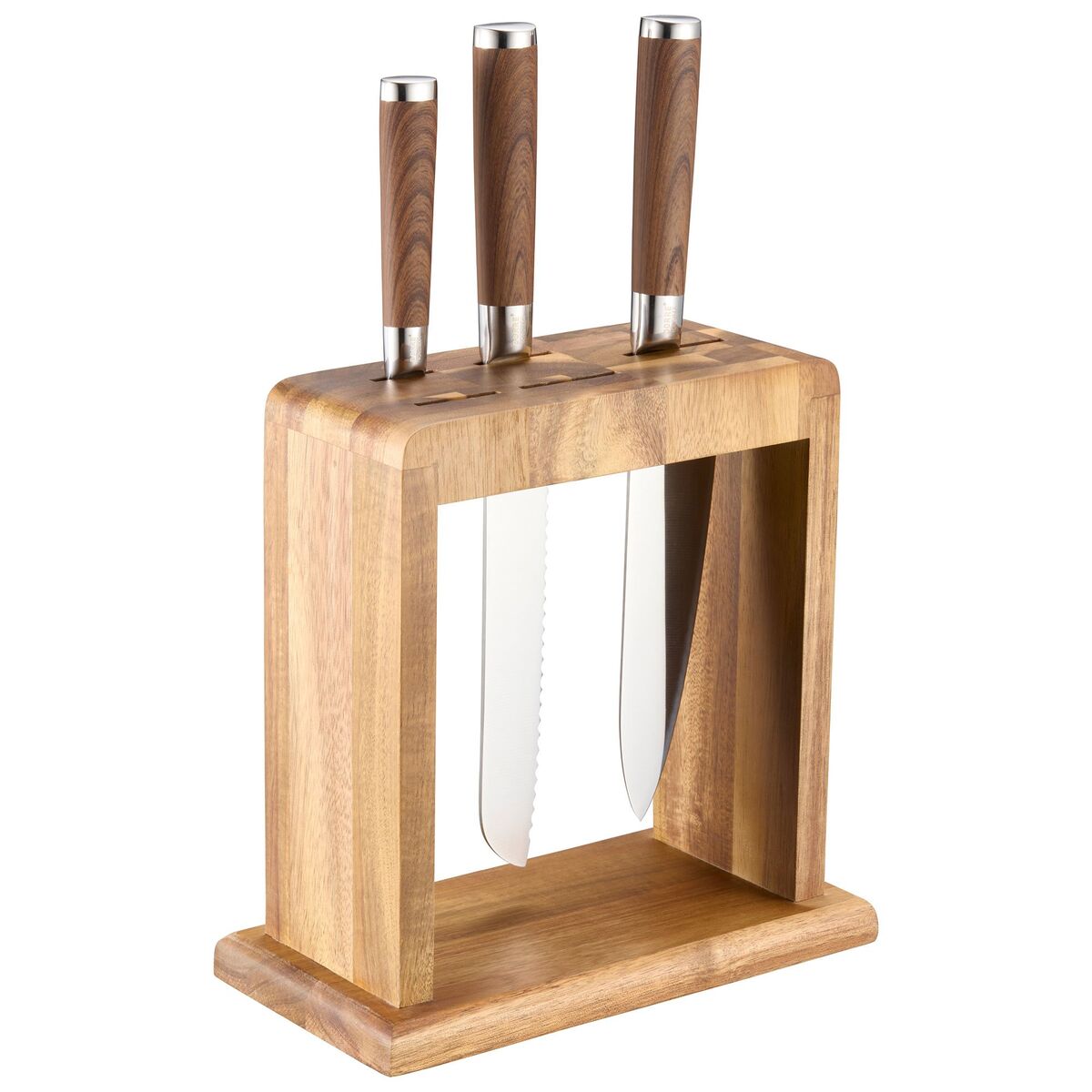 Kaira knivblokk for 5 kniver