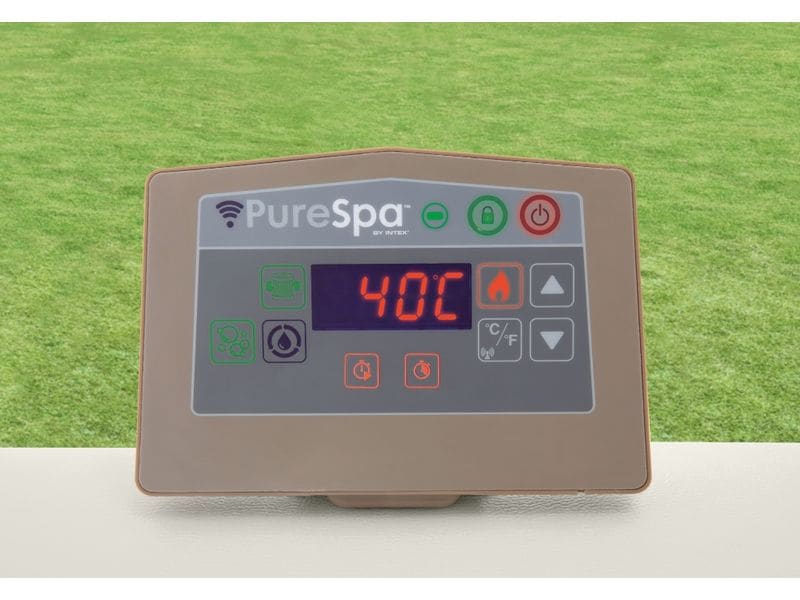 Intex Purespa Chevron Deluxe 193 cm x 193 cm x 71 cm Eleganter und innovativer Whirlpool
