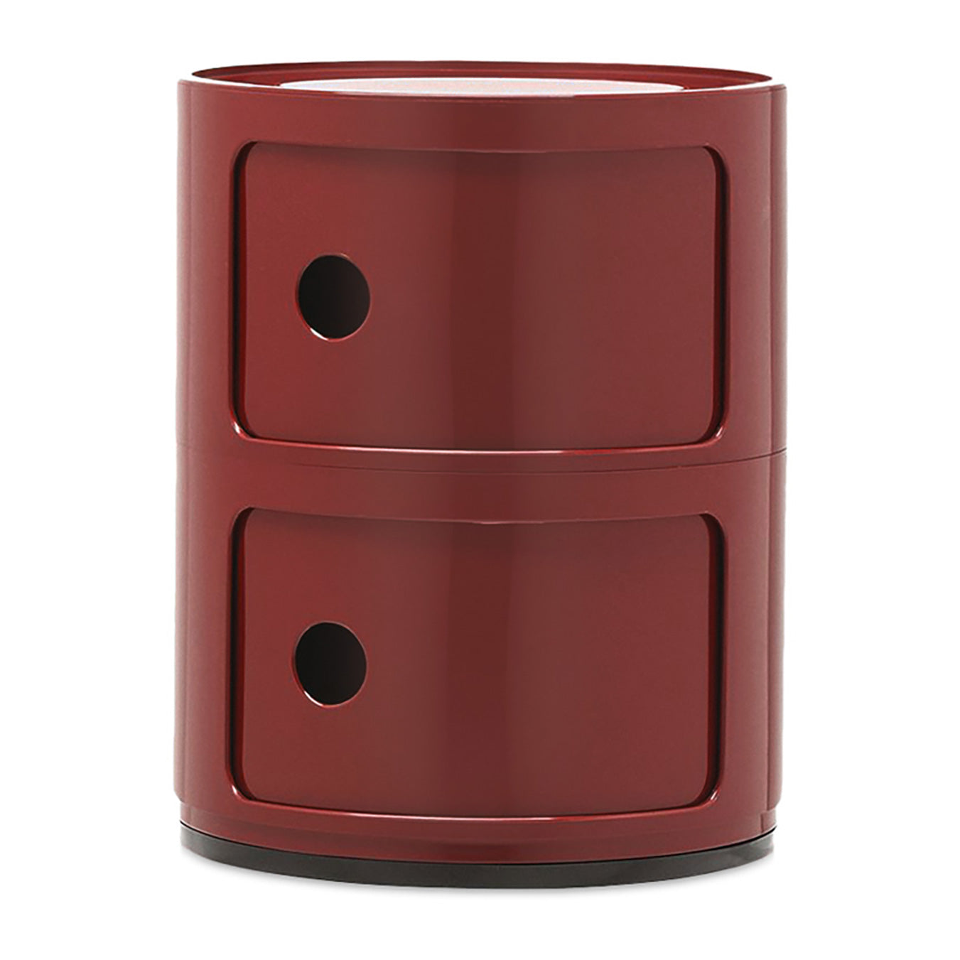 Kartell Componibili Kast Ã 32 cm - 2 Modules - Bordeaux
