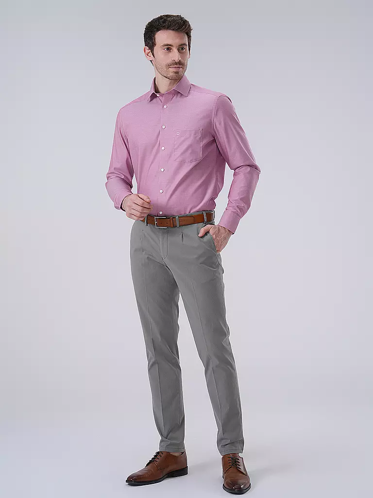 OLYMP Hemd Modern Fit rosa