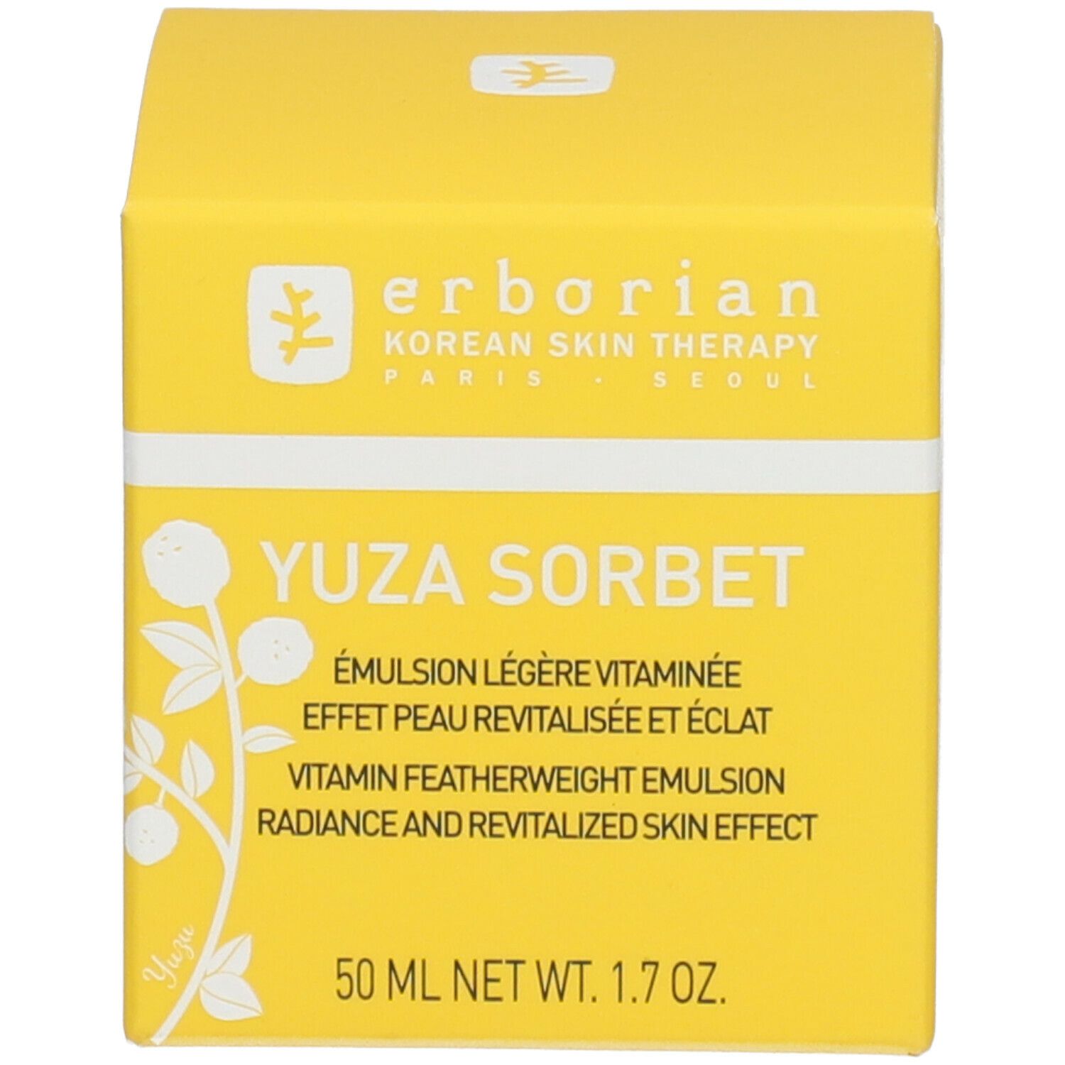 Erborian Korean Skin Therapy Paris Seoul Yuza Sorbet Day