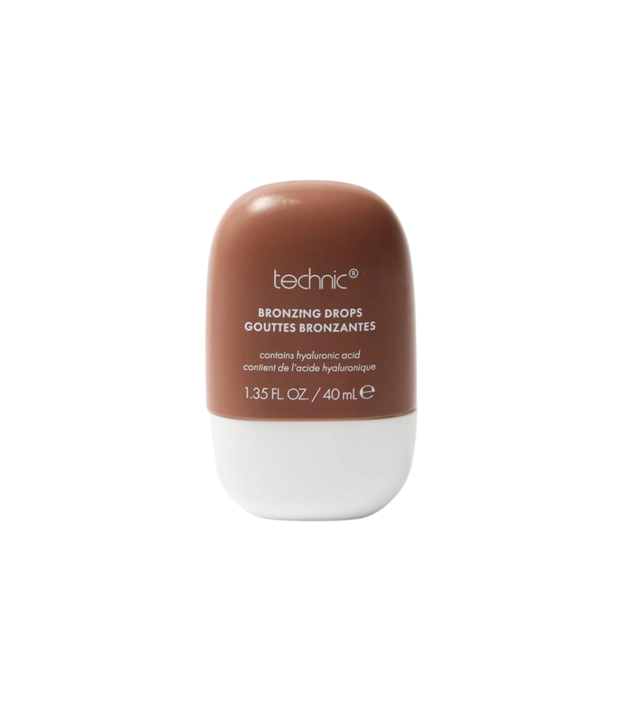 Technic Cosmetics - Gotas bronzeadoras com ácido hialurônico - Dark