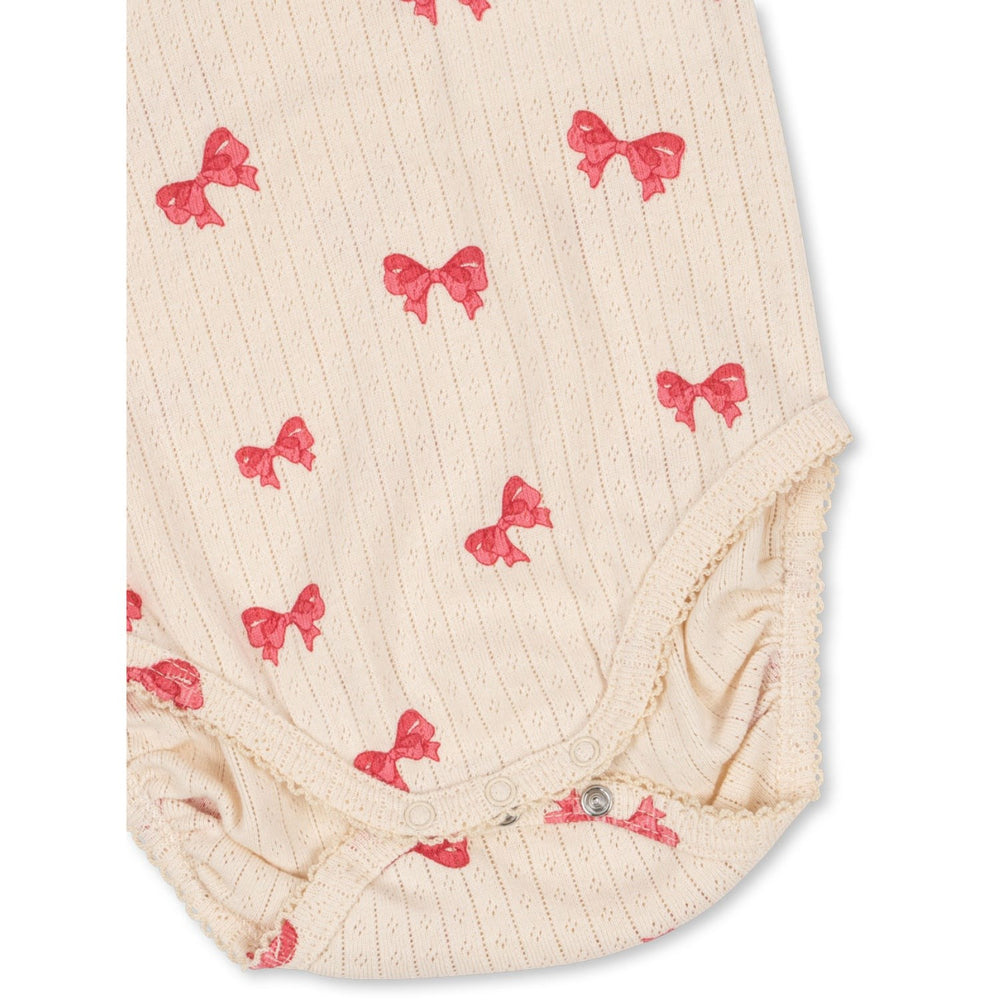 Køb Konges Sløjd Rosia Sløjfe Minnie Puff Sleeve Body GOTS