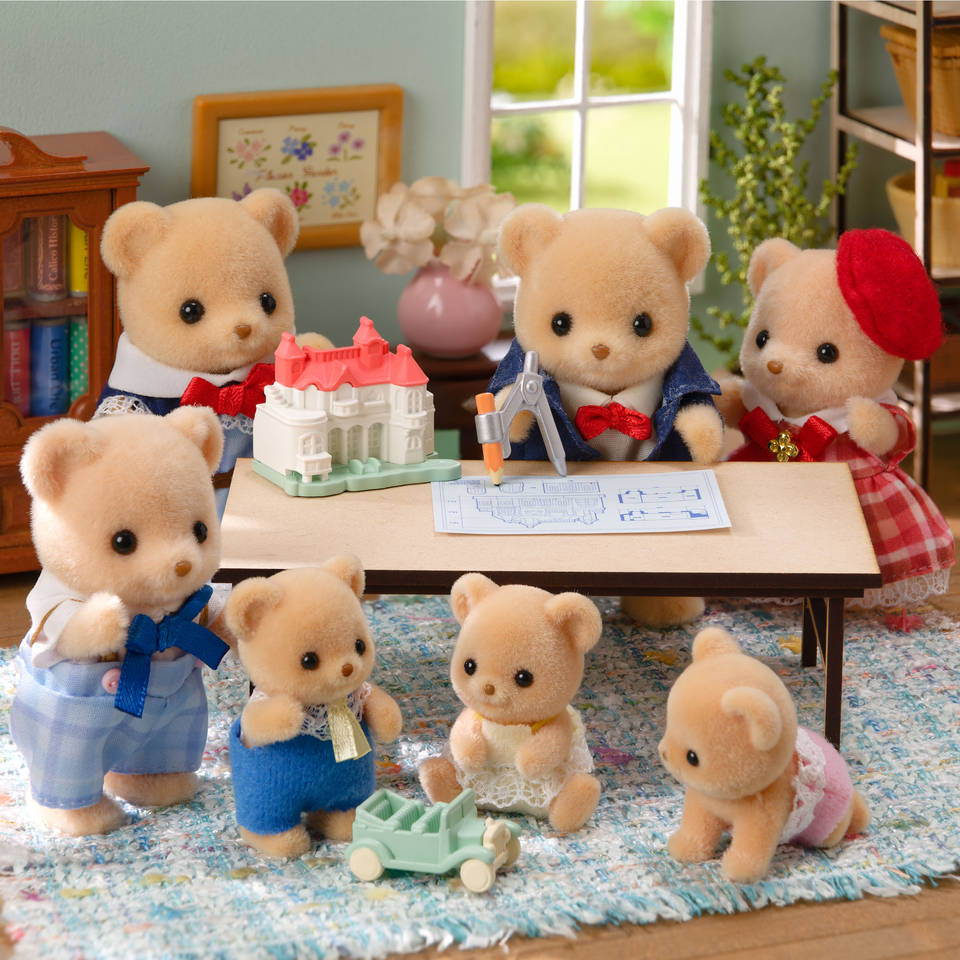 Sylvanian Families Biscuit beer zus & broer picknick set 5852