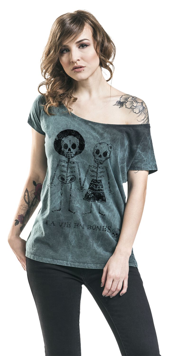 Skeleton Lovers | Outer Vision T-Shirt Manches courtes