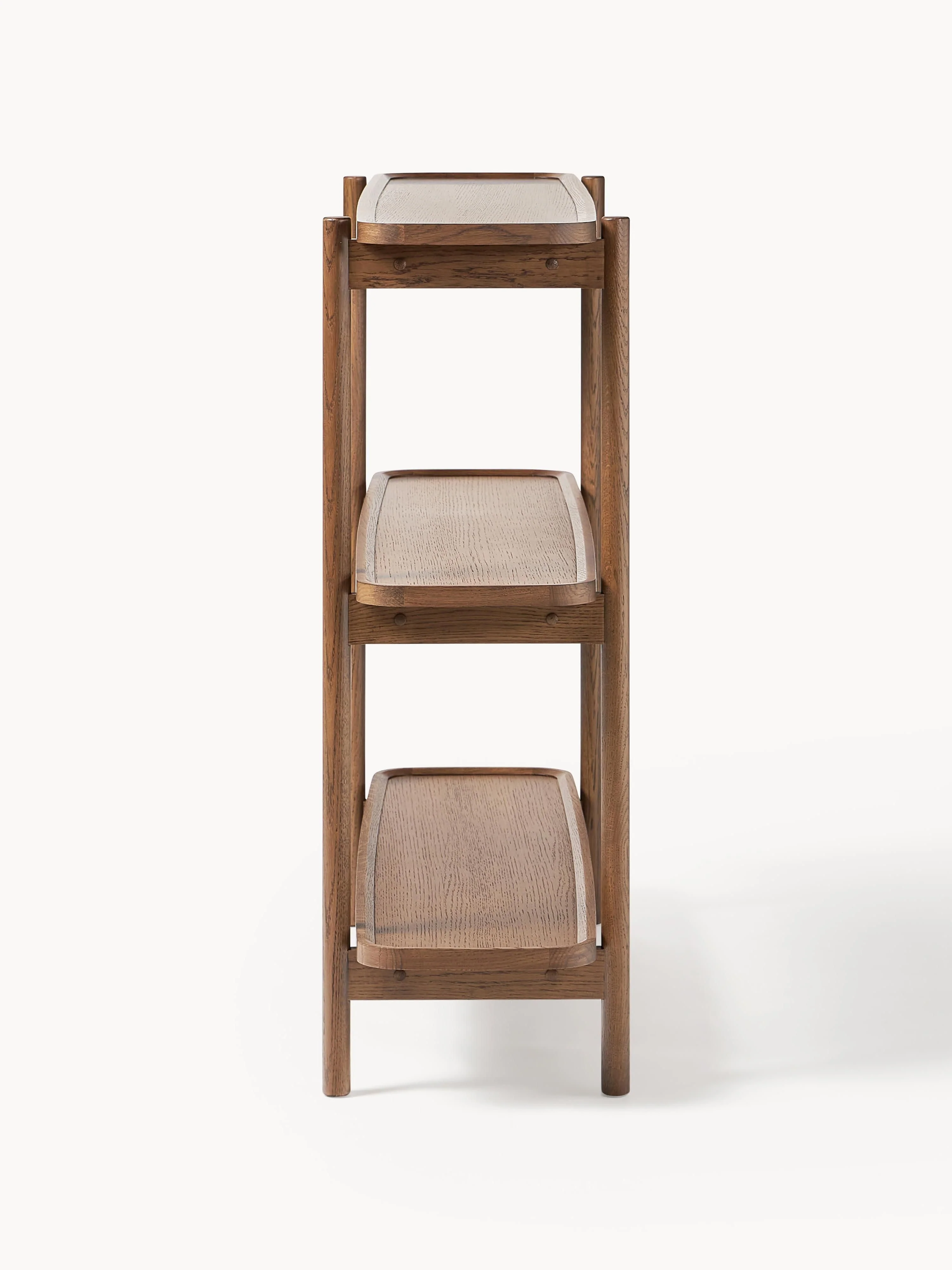 Lage houten wandkast Libby