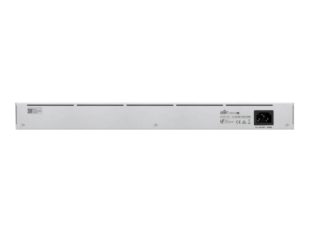Ubiquiti UniFi Switch USW-16-POE - Switch - Administreret - 16 x 10/100/1000 (8 PoE )   2 x Gigabit SFP (uplink) - desktop, monterbar på stativ - PoE  (42 W)