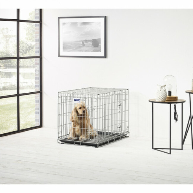Cage pliante en métal Dog residence Savic pour chien ou chat