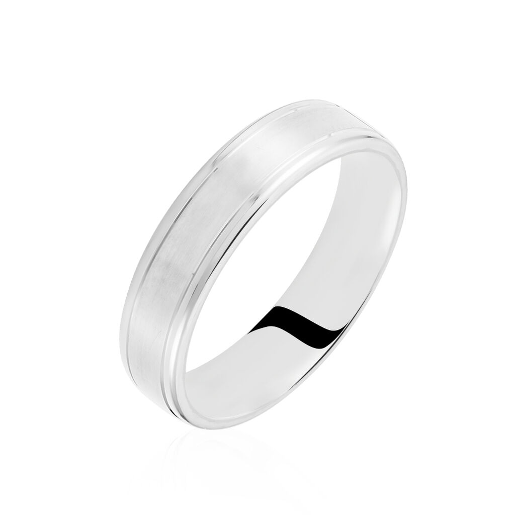 Alliance Mae-lou Ruban Plat Argent Blanc