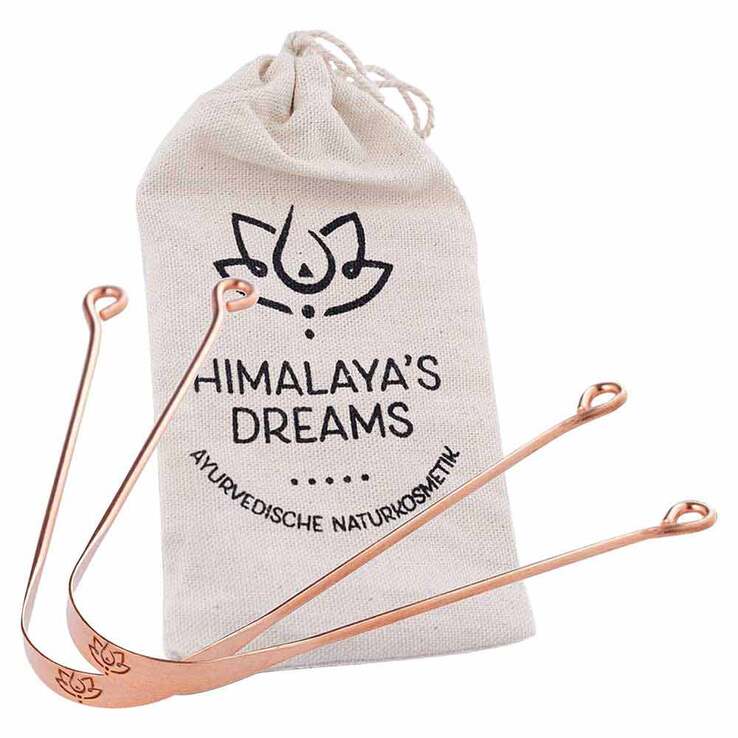 Himalayas Dreams Ayurveda Zungenreiniger 2er Set, 1 P
