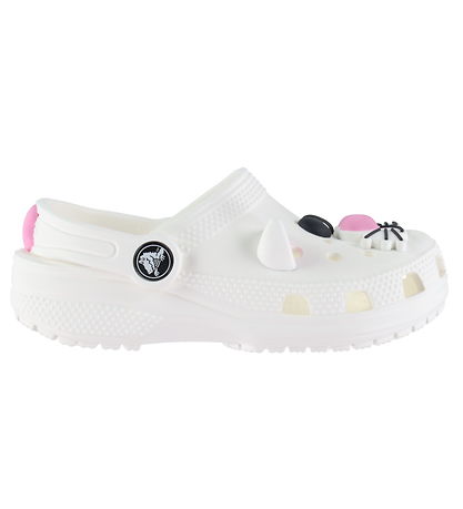 Crocs Sandalen - Classic+ IAM CAT Clog T - Weiß/Pink