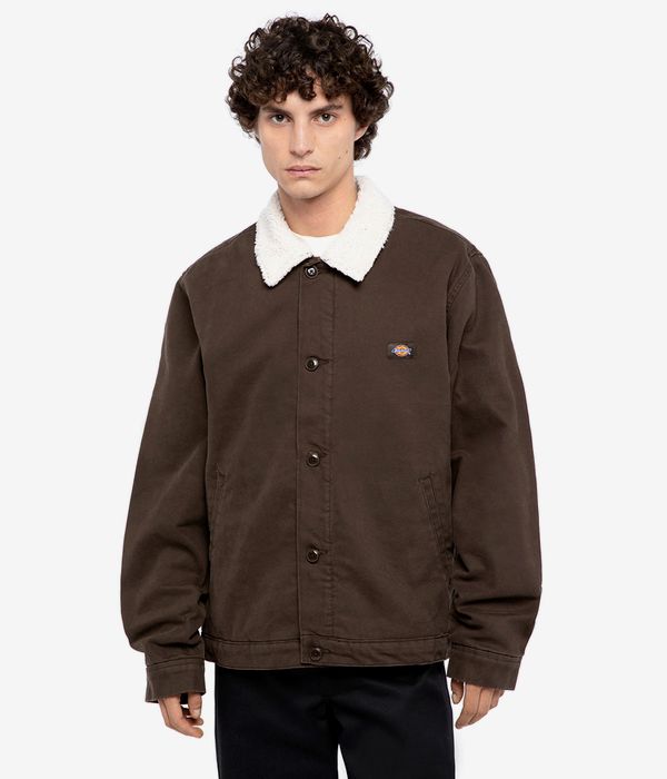 Dickies Duck Canvas Deck Jacke (dark brown)