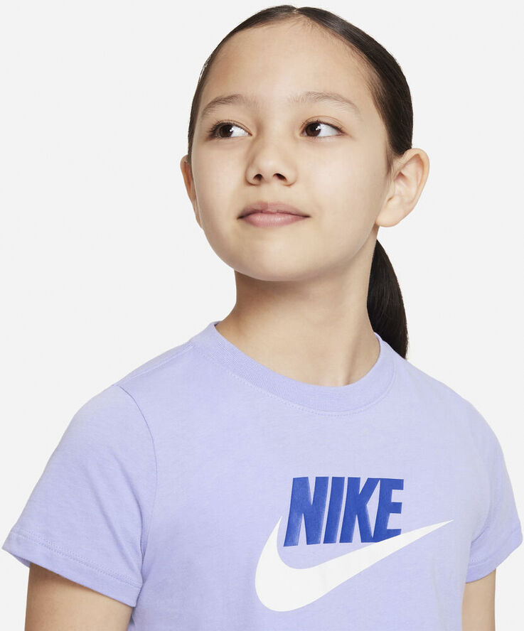 Nike Sportswear Cropped T Shirt Blå