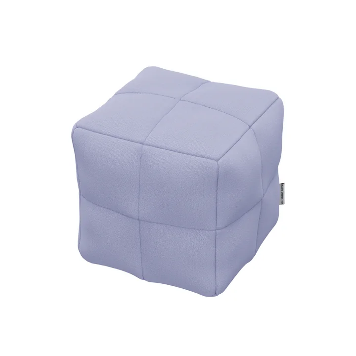 OUT Objekte unserer Tage - Henn Cube Kissen, 32 x 32 x 32 cm, fliederblau (Vidar 4 0723 by Kvadrat/Raf Simons)