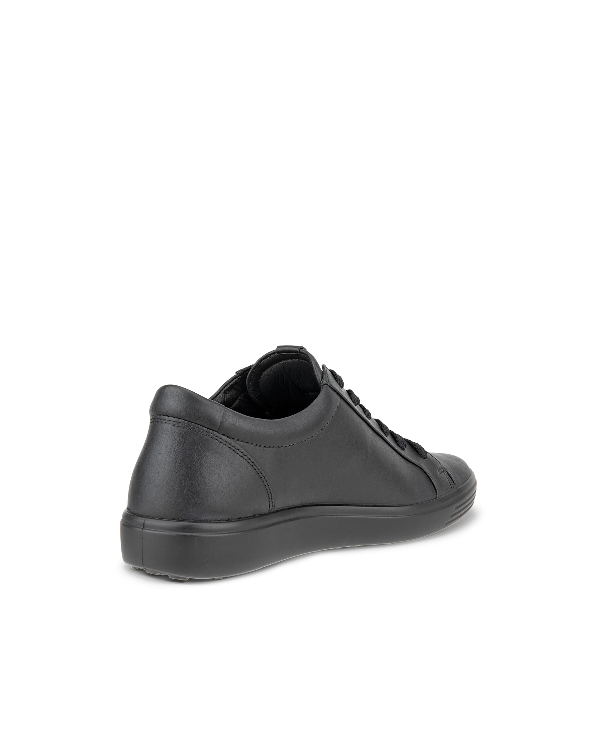 ECCO SOFT 7 W Damen Ledersneaker Schwarz