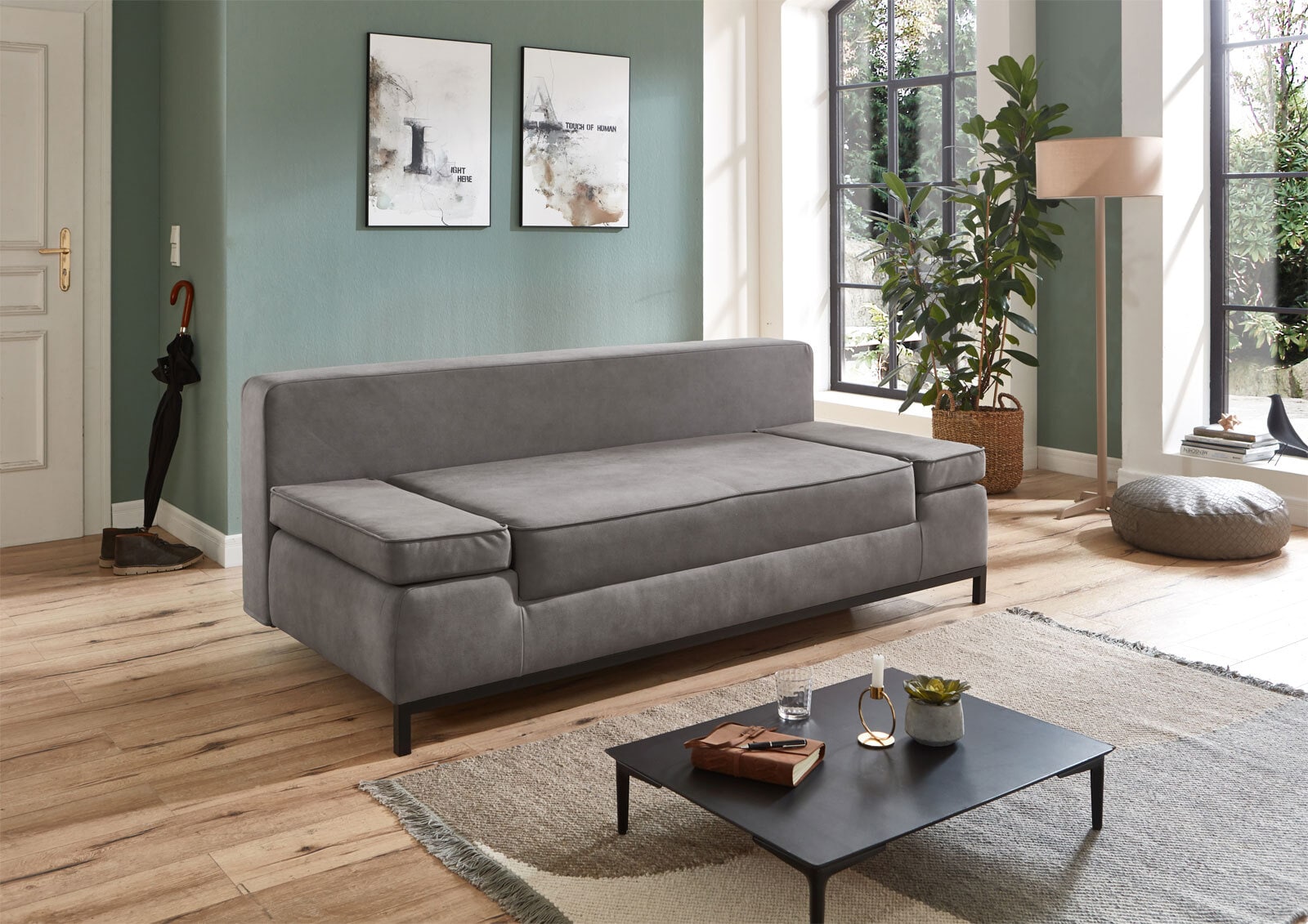 Schlafsofa FRED grau