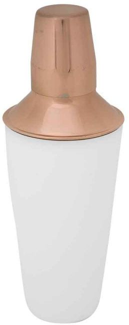 Genuine Cocktailshaker White & Copper 75 cl