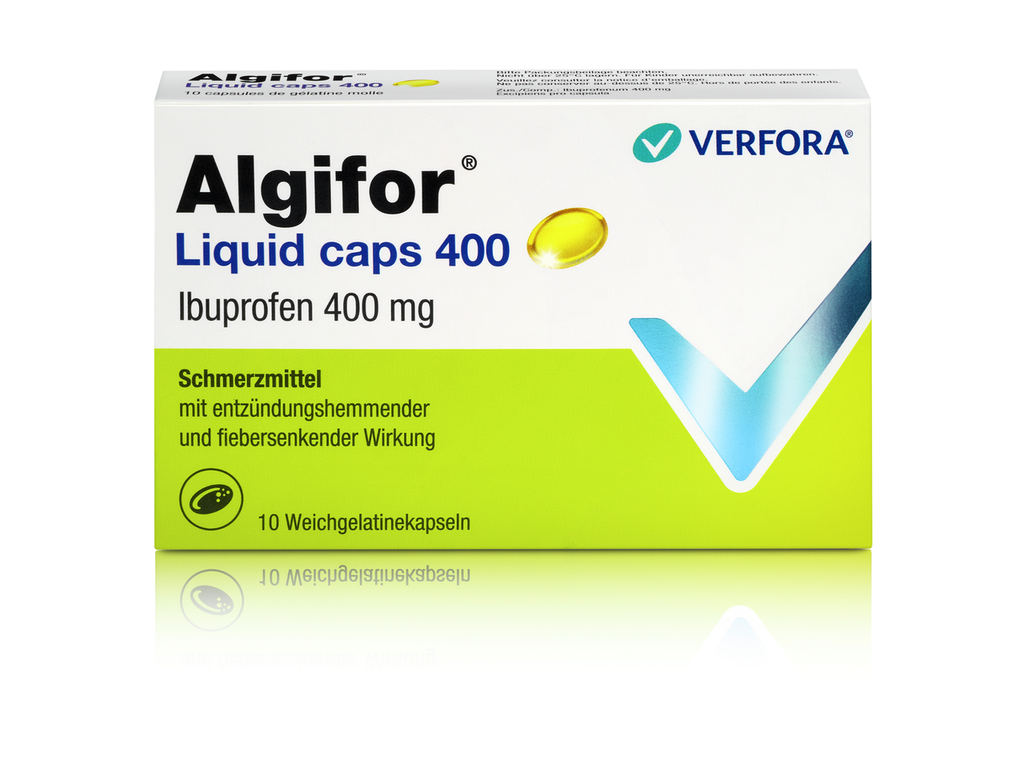 ALGIFOR Liquid Caps Weichkaps 400 mg Blist 10 Stk