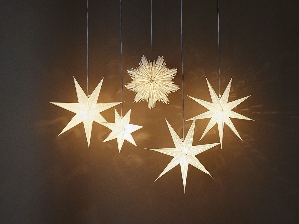 Julestjerne 50cm Snowflake