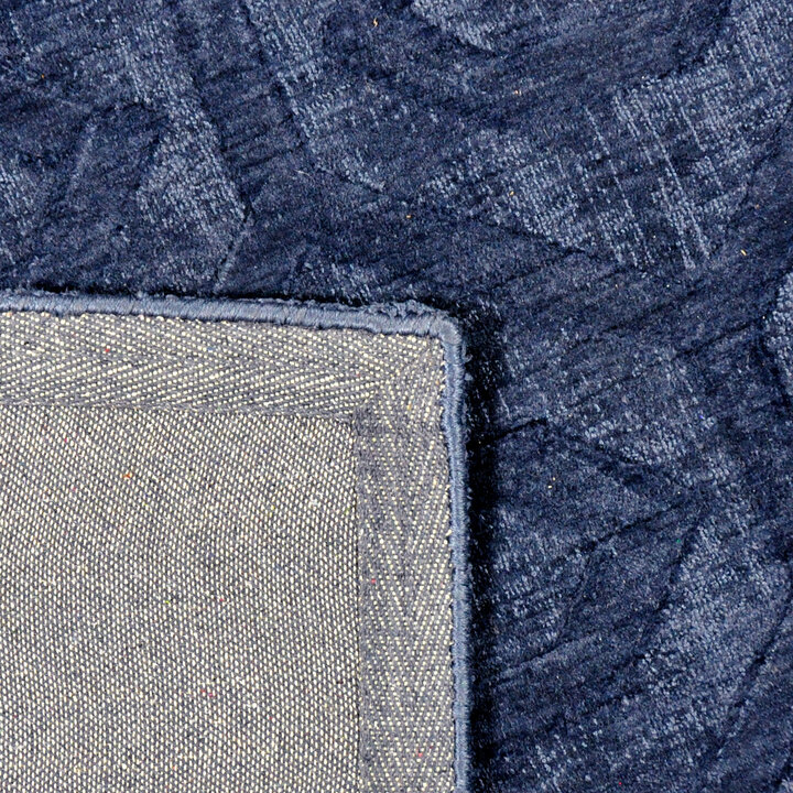 Geometrisch vloerkleed - Hermine Blauw