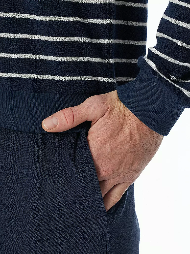 SCHIESSER Pyjama blau