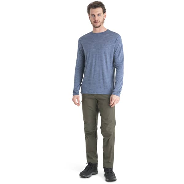 T-shirt randonnée ICEBREAKER M MERINO 125 COOL-LITE SPHERE III LS TEE DAWN HEATHER