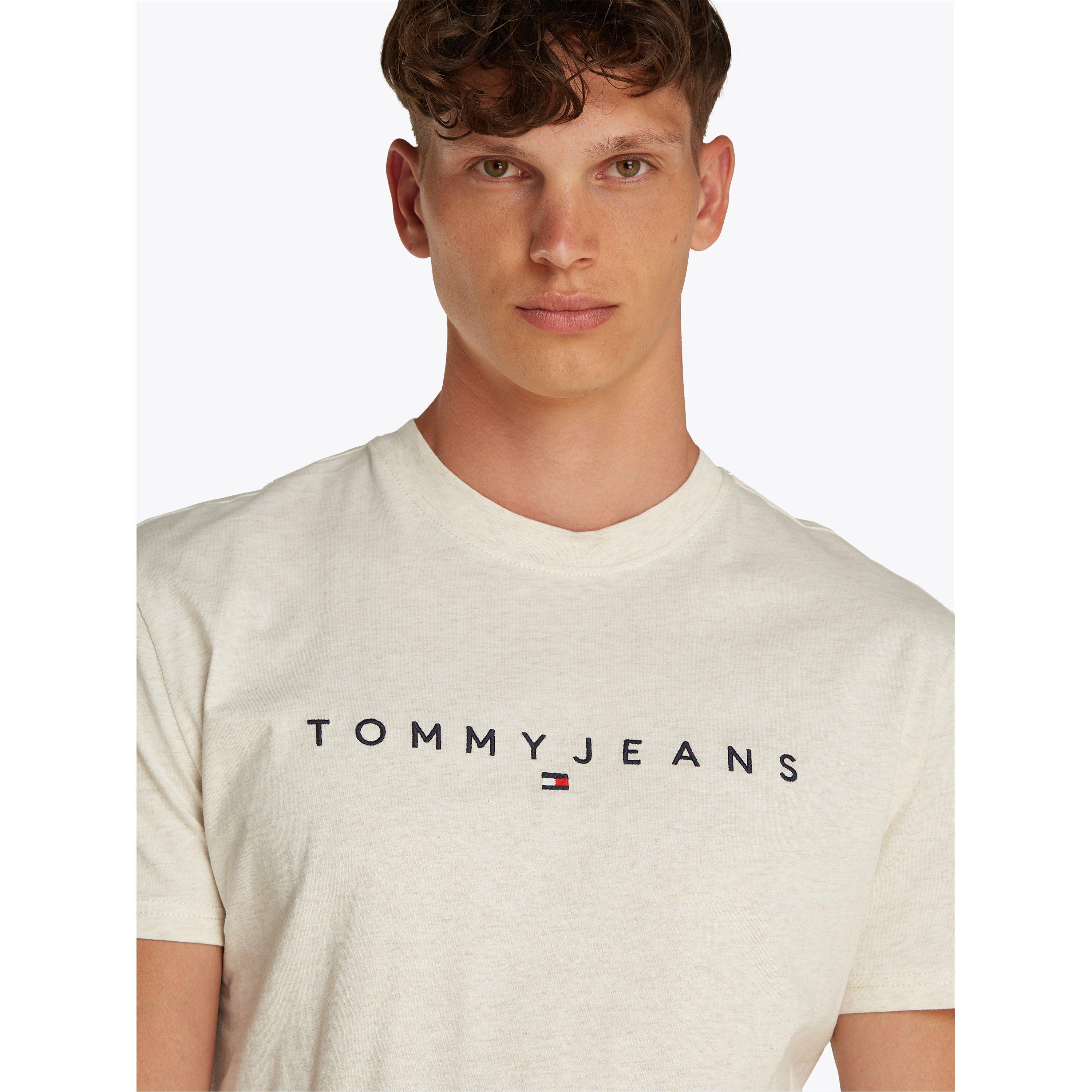 Tommy Jeans TJM REG LINEAR LOGO TEE EXT