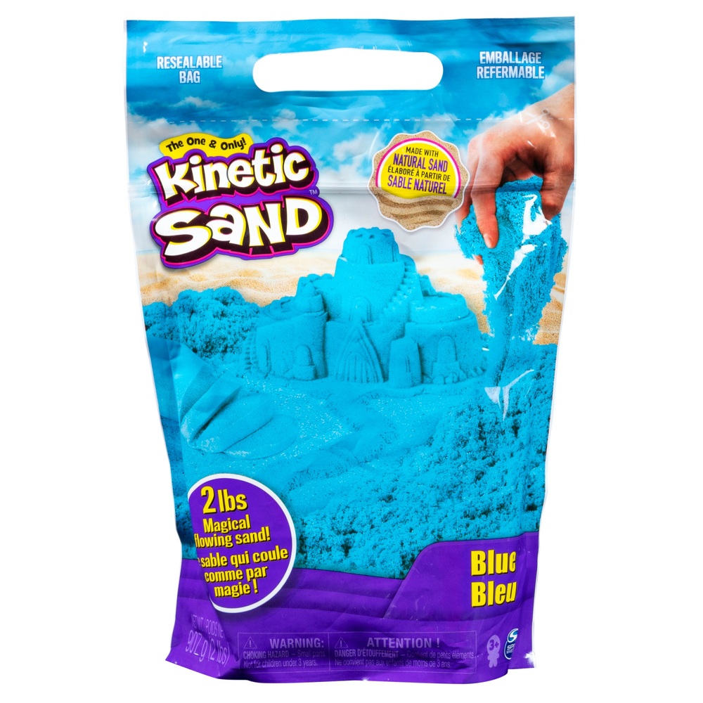 Kinetischer Sand, 2-Pfund-Sack, verschiedene Farben