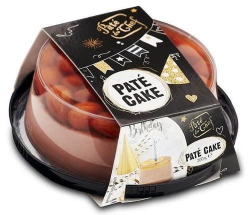 Alimpex Paté Cake mit Leber und Mandeln