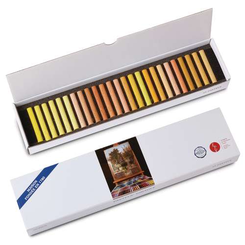 GIRAULT extrafeine Künstler-Pastellkreide 25er-Sets