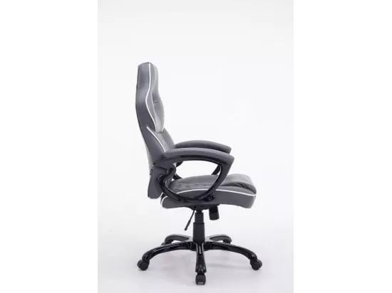 Chaise de bureau - Similicuir & Plastique - Gris - BIG XXX