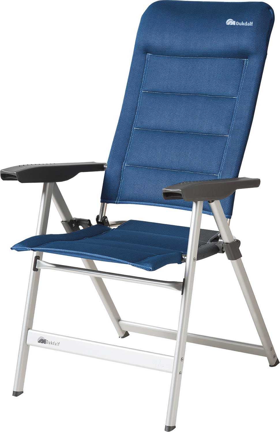 Dukdalf Brillante beheizbarer Campingstuhl Blau