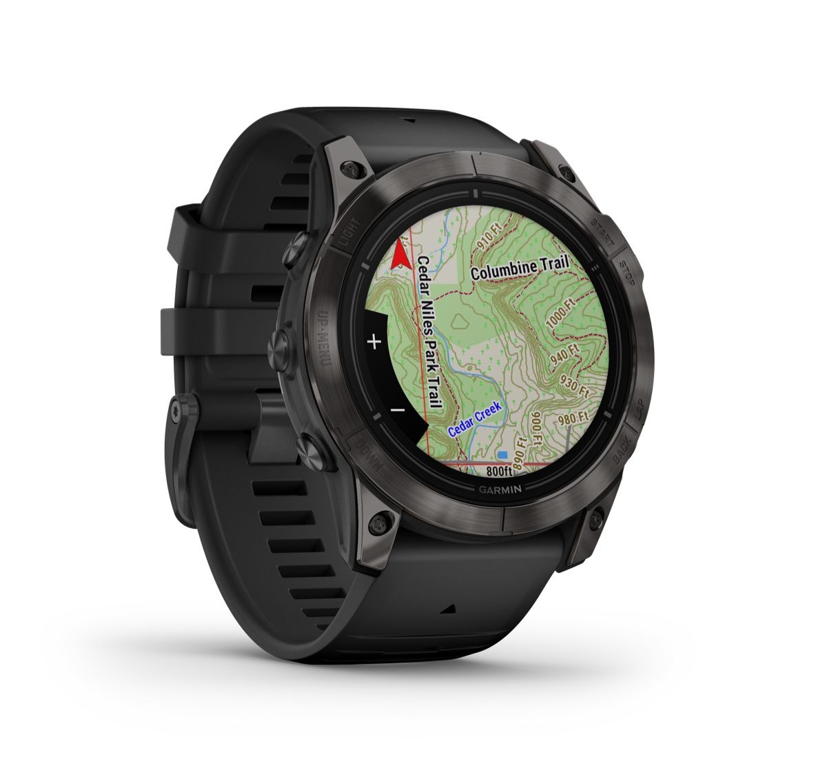 Epix Pro (Gen 2) - Sapphire Edition - 51mm Carbon Grey DLC-Titan w/Black Band