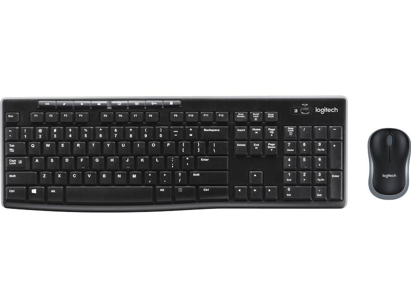 Logitech Tastatur-Maus-Set MK270 CH-Layout Kabelloses Tastatur-Maus-Set