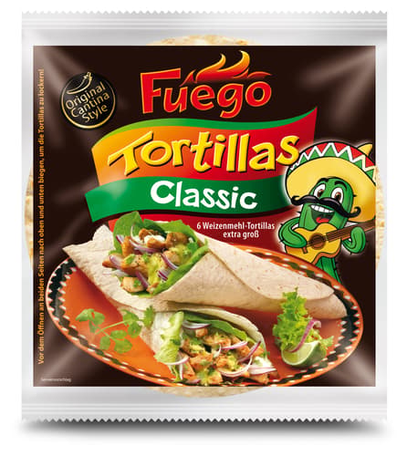 Fuego Tortillas Classic 25cm