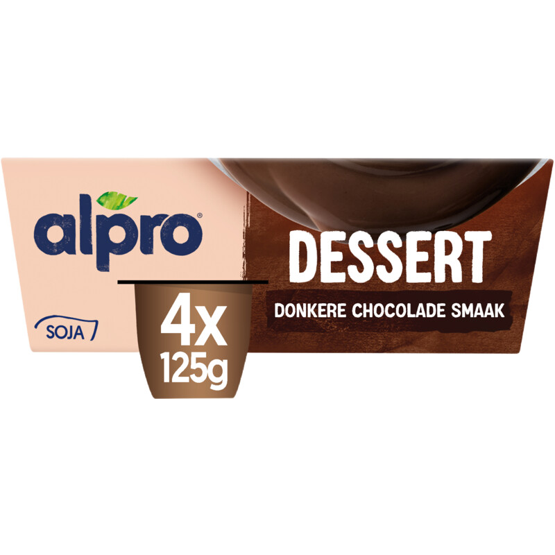Alpro Dessert donkere chocolade smaak