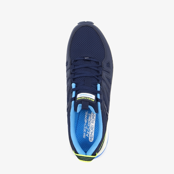 Skechers Switch Back dames wandelschoenen blauw