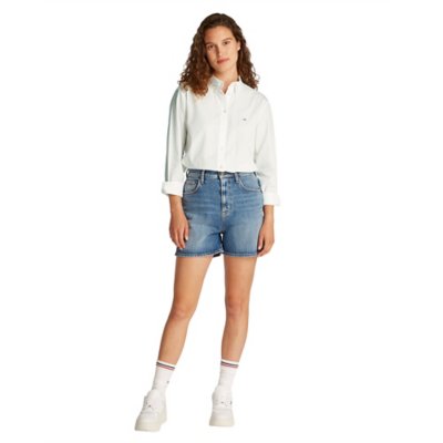 Chemise à manches longues femme Tjw Reg Pinstripe Poplin TOMMY HILFIGER