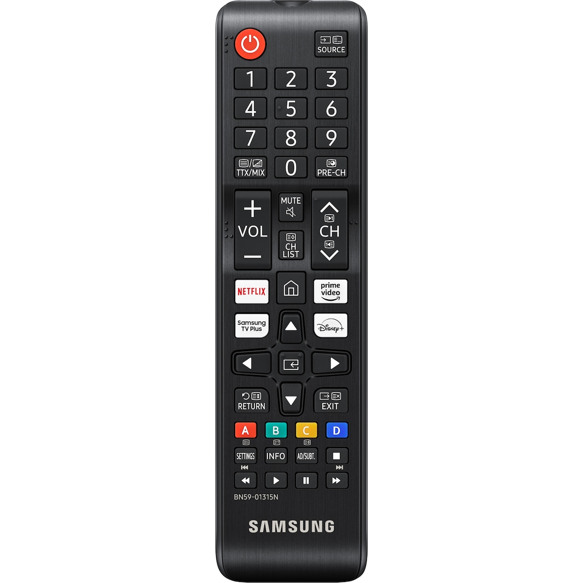 Samsung VGTM1240AN/XC TV fjernkontroll