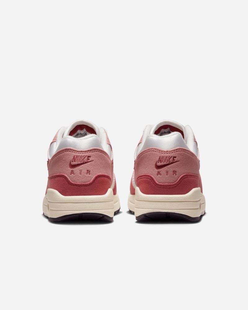 Chaussures Nike Air Max 1 '87 Blanc & Rouge pour femme