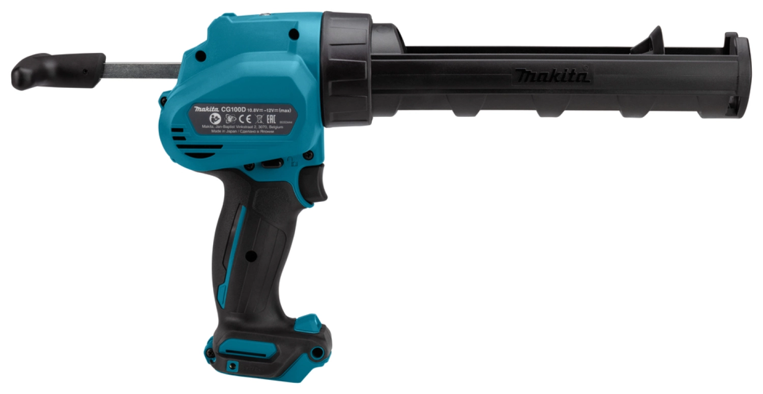 Makita CG100DZXK 10,8V Lijm- en kitspuit body met 2 patroonhouders - 5000N