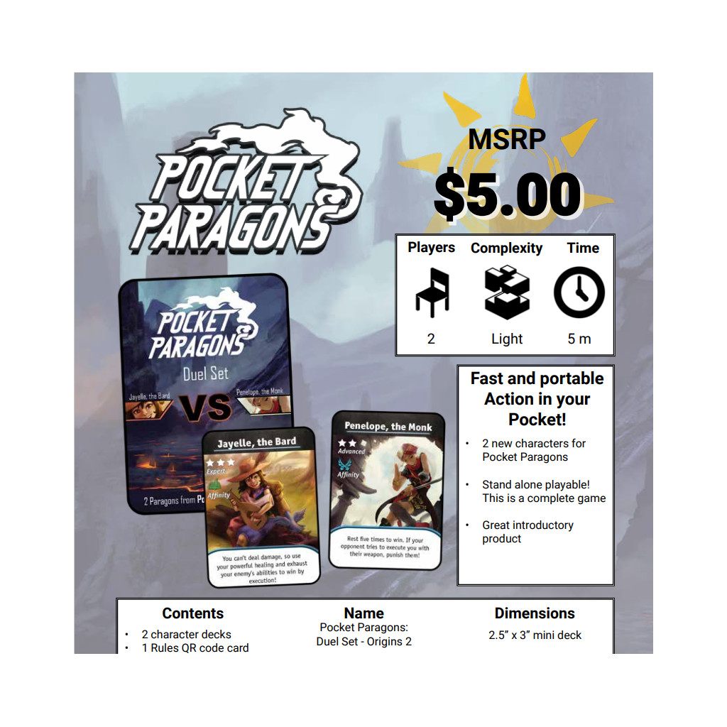 Pocket Paragon: Duel Set Origins 2