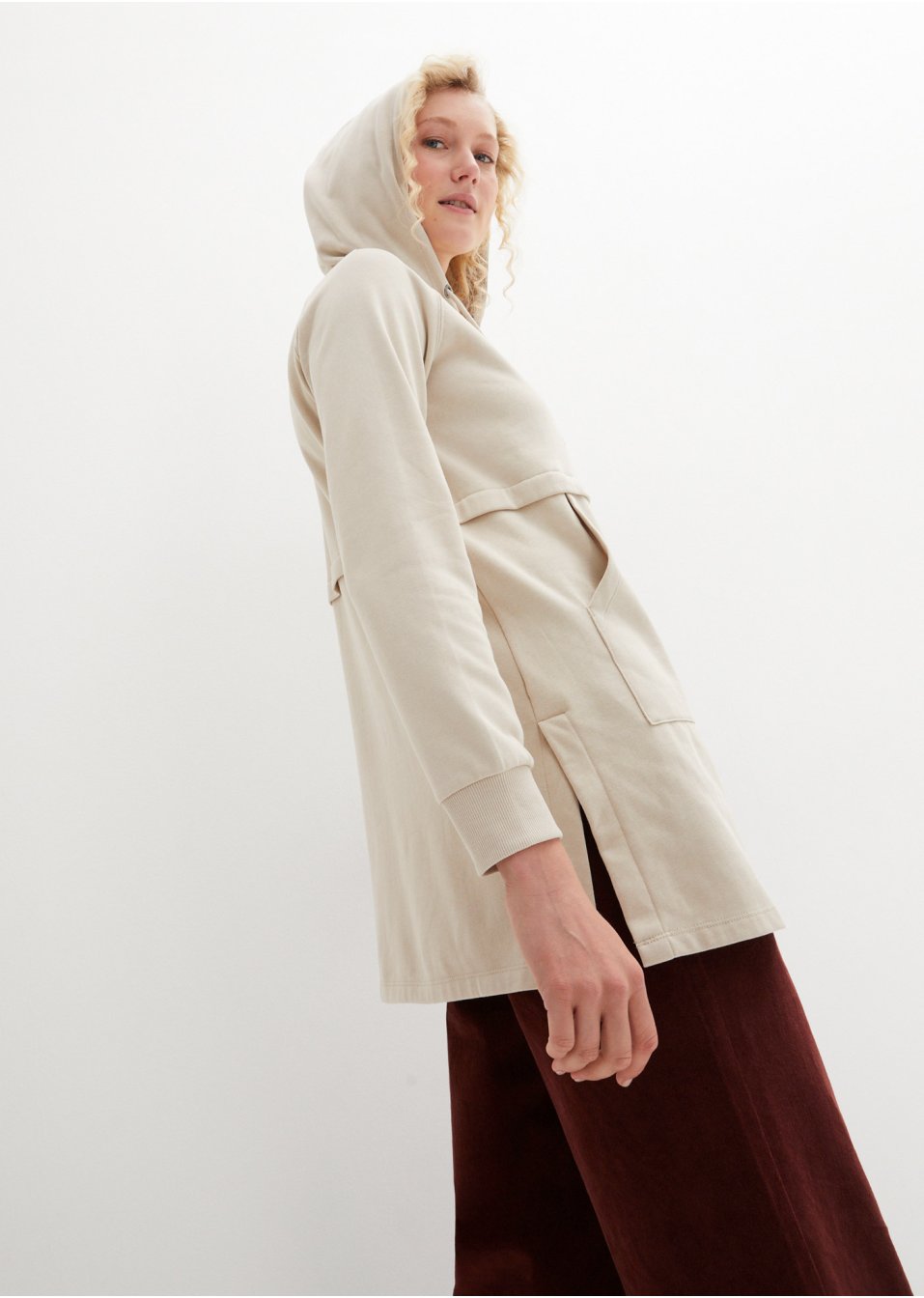 Sweat-shirt avec poche kangourou